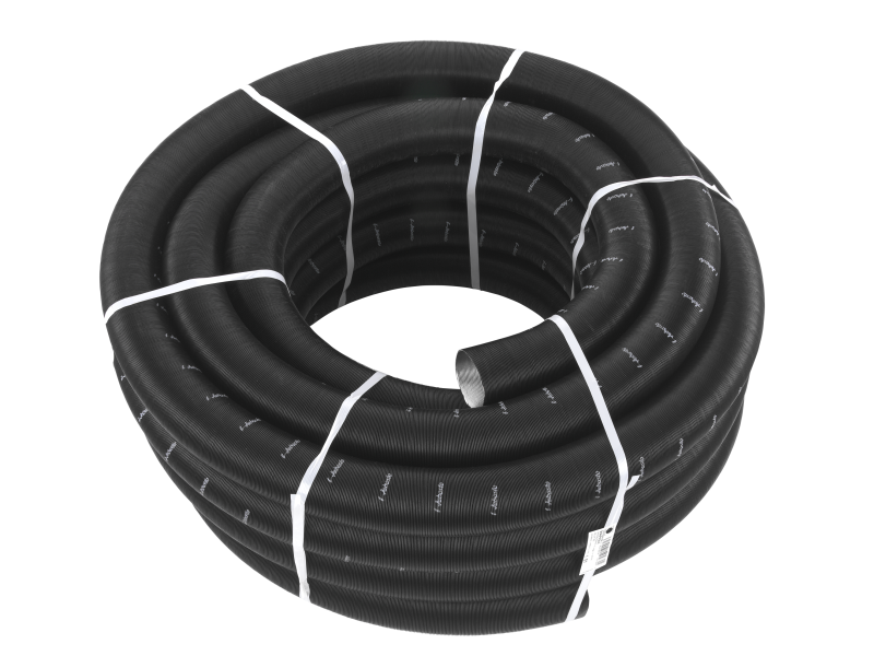 1311894BFlexrohr D90, APK, schwarz, mit Webasto Logo, 25 M-Rolle
