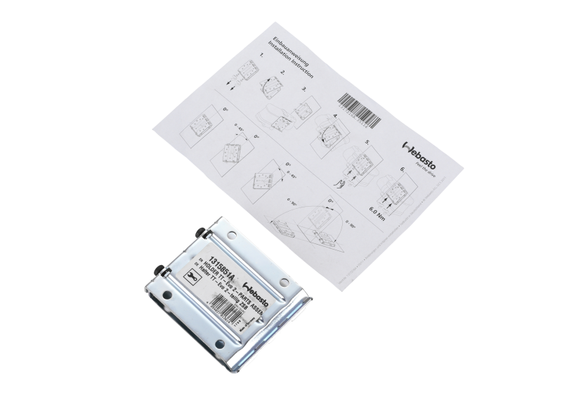 1317217ABtl. Halter TT-Evo 2-teilig