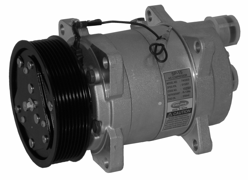 62015201BKompr HR SP15 12V R134a OR RO 121 P8 Y