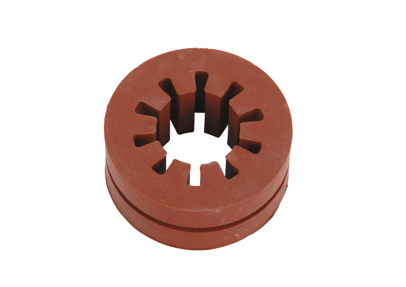 1320080AGummiprofil mit Nut rot