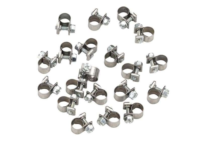 1320244ASchlauchschelle mit Sechskant, D8 Stahl