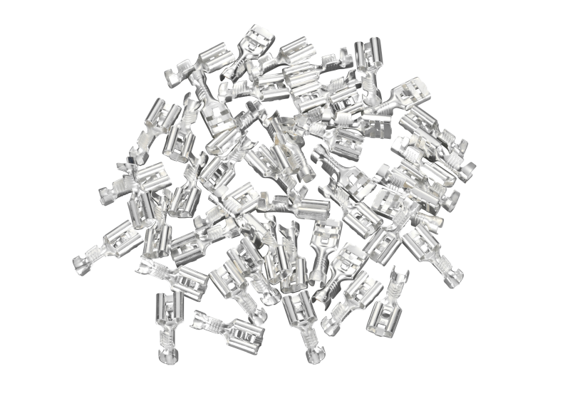 1320228AFlachsteckhuelse E W 1.5-2.5, 6.3, 50Stk