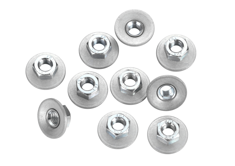 1321855AET Kombimutter M.Freidrehend. Federscheibe