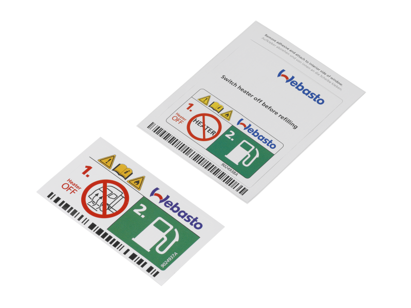 9027918ABtl. Hinweisschilder LKW