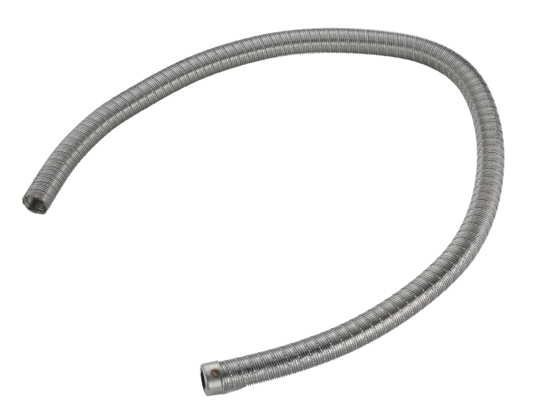 9037166AET Abgasflexrohr D24_L1100 mit Endkappe