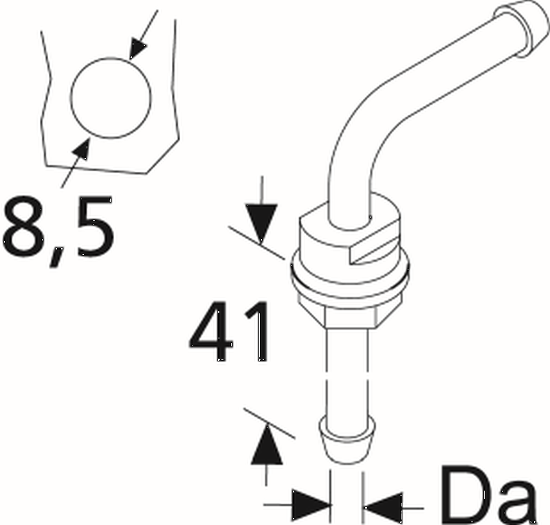 9035099ATankentnehmer 6mm