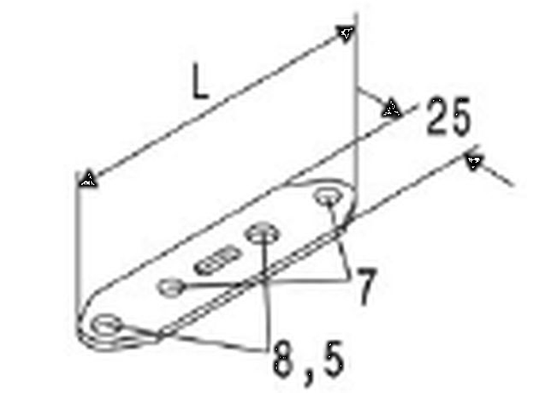 9041117ALochband 160mm 10 Stk