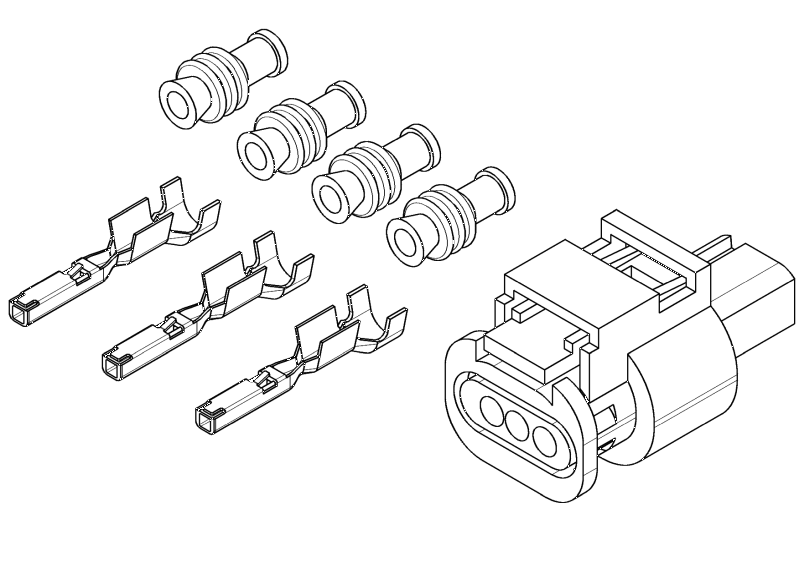9038468ABeutel Stecker U4850