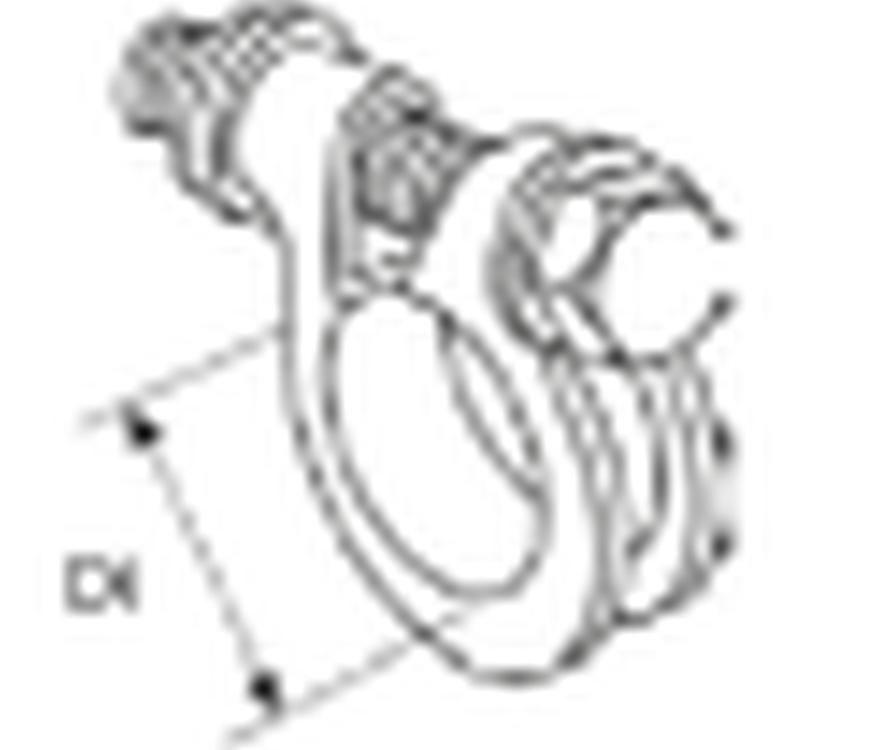 9043234ABtl. Abgasschelle Hammerk. Di 33 36 10St